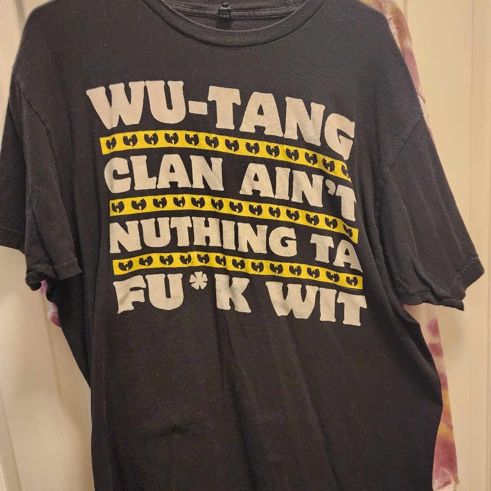 XL Wu Tang Clan shirt